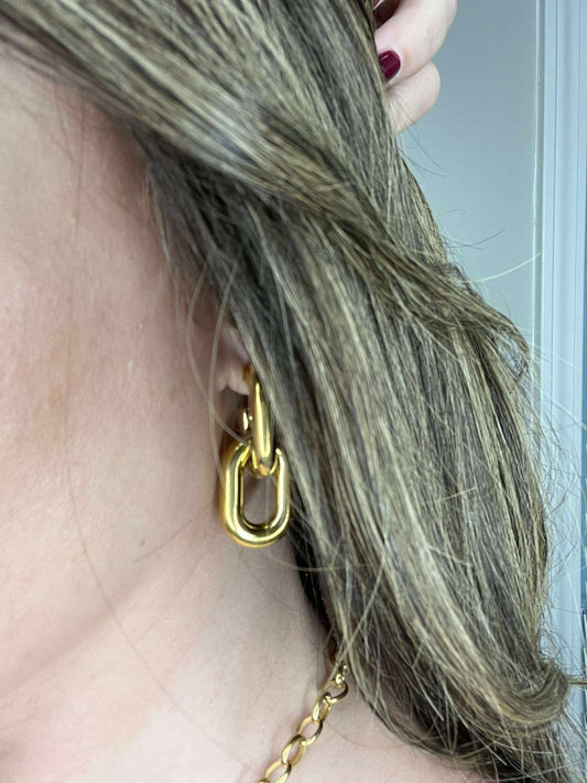 Chain Link Earrings